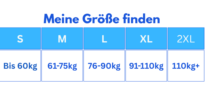 Größe finden